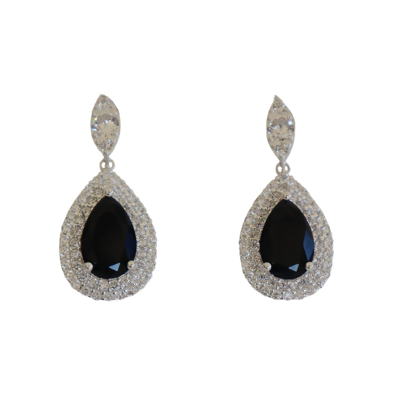 ARETES GOTA ZAFIRO