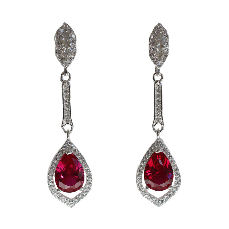 ARETES LARGOS RUBY