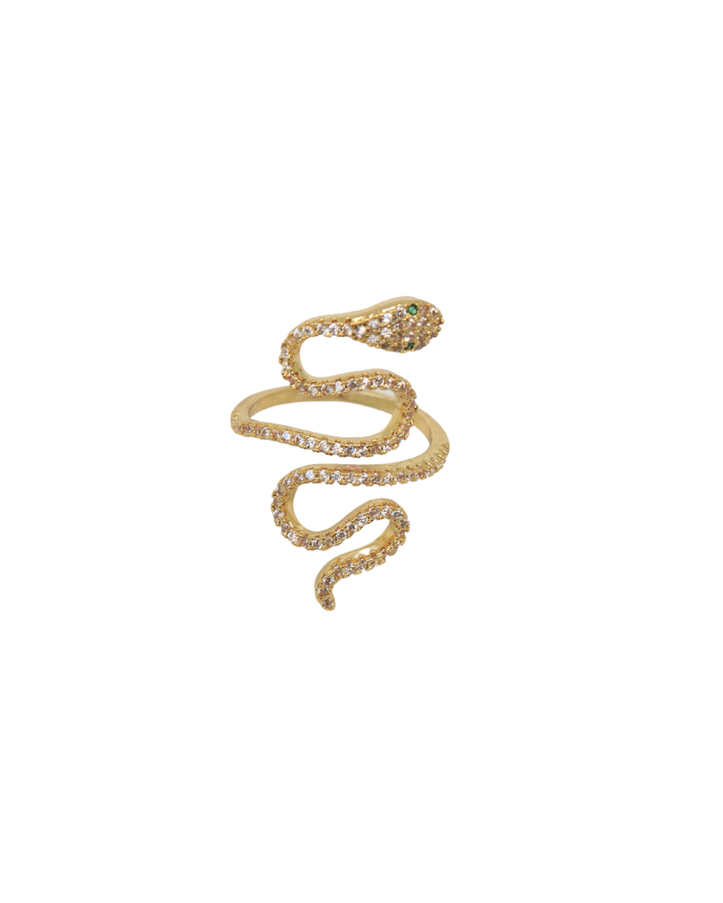 ANILLO SNAKE GOLD